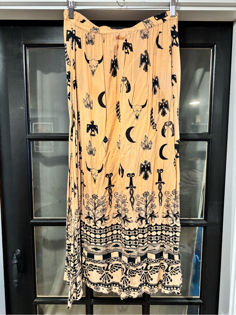 Spell tribal maxi in peach size 10 - Picture 3 of 4